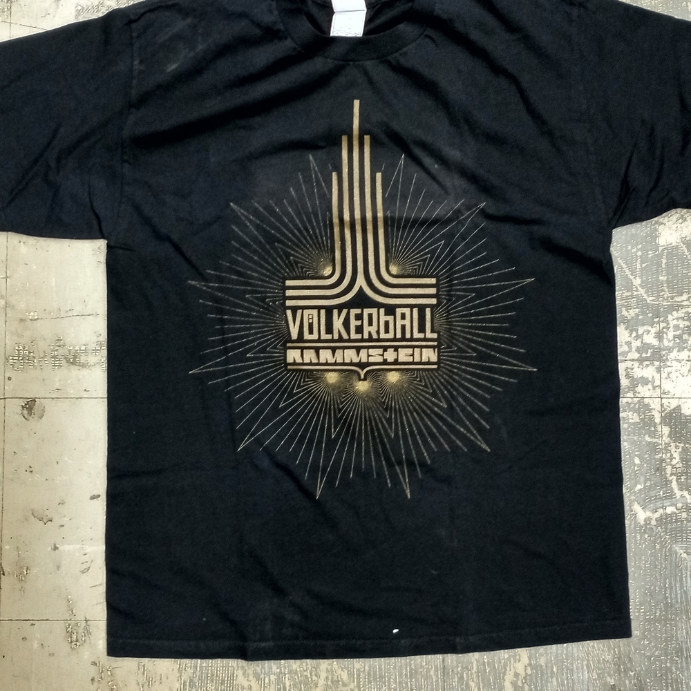 Rammstein BLK vintage tee.